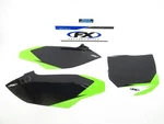 Factory Effex Number Plate Backgrounds Kawasaki KX450F 2012 Black/green. Fixed Price $13.99.