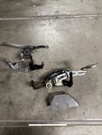Harley Oem Softail Heritage Fatboy Floorboard Mounts Bracket 1984-99 Set. Fixed Price $270.00.