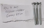 Honda ATC70 CA95 CB550 CB92 CR250 CT70 S65 SL70 Z50 Screws 93500-06065(HO/11). Fixed Price $15.00.