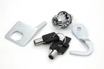 Chrome Saddlebag Lock And Key Kit For Harley-davidson. Fixed Price $45.99.