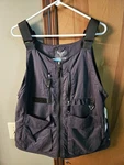 Cross Eyed Moose Vest Men Large Black New Nwt Ally Fishing / Hunting. Fixed Price $29.99.