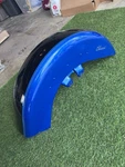 2008 Harley Davidson Flstc Heritage Softail Classic Vivid Blue Front Fender. Fixed Price $199.99.
