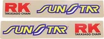 Factory Effex Sunstar Rk Swingarm Decals (06-42010). Fixed Price $20.22.