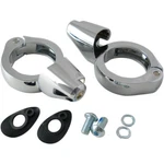 Drag Specialties Turn Signal Mount - 49MM Chrome 77855CS4. Fixed Price $106.03.
