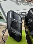 Oem Harley 90544-97 Road King Classic Leather Saddlebags Pair 93-08 Touring. Fixed Price $200.00.