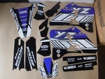 Flu PTS6 Team Graphics Yamaha YZ125 YZ250 1996 1997 1998 1999 2000 2001. Fixed Price $49.99.