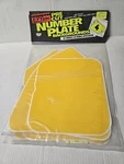 Rm 125/250 1993-95 Suzuki, Factory Effex Number Plate Backgrounds *yellow*. Fixed Price $17.99.