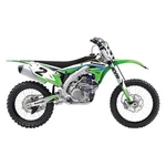 Factory Effex Fx 2016 Evo Kawasaki Style Shroud/airbox Graphic Kit. Fixed Price $38.74.