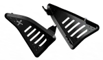 Burly Slash Cut Side Cover Set Black B10-3003TB. Fixed Price $202.35.