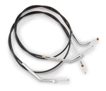 Barnett Vinyl Single Throttle Cable Only Black +6" 48" Harley 101-30-30008-06. Fixed Price $45.99.