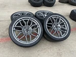 20" + 21" Chevy Corvette Z06 C8 Oem Wheels Rims 95580 95581 Tires Michelin New. Fixed Price $4495.00.