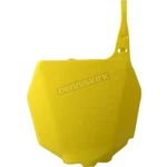 Polisport Yellow Front Number Plate - 8660400002. Fixed Price $26.99.