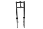 Fork Assembly W Chrome Sliders 6" Over Stock Dual Disc Fxst 1984-1999 Harley. Fixed Price $938.80.