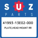 41993-13E02-000 Suzuki Plate,head Mount Rr 4199313E02000, New Genuine Oem Part. Fixed Price $27.19.