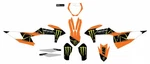 Dcor Monster Energy Ktm Complete Graphics Kit White Motorcycle Dirt 20-30-131. Fixed Price $84.80.