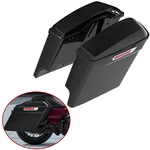 5" Stretched Extended Hard Saddlebag Bags For Harley Touring Road Glide 2014-24. Fixed Price $178.50.