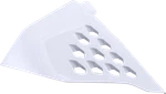 Acerbis 2791450002 Air Box Cover White. Fixed Price $54.95.