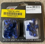 New Kawasaki Kxf 250 2017 -2019 Zeta Aluminum Plastic Bolt Kit Mx Blue. Fixed Price $59.01.