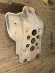 85-92 Yamaha XT-350 Skid Pan, 30X-21471-01-00. Fixed Price $99.00.