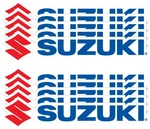 Dcor Brand Decal For Suzuki 6" 10-PACK. Fixed Price $18.37.