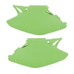 Polisport 8608200001 Side Number Plates Green. Fixed Price $56.99.