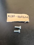 X2/HONDA Genuine Oem Hex Bolt (6X10) 92101-06010-0A/ Location Bin 011. Fixed Price $12.00.