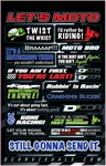 Dcor 40-90-114 Decal Sheet Mototalk. Fixed Price $22.95.