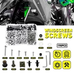 190X Silver Aluminum Fairing Bolt Kit Fastener Screws For Honda CB1000R CBR600RR. Fixed Price $20.99.