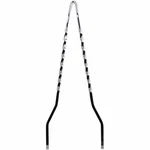 Visions Twisted Sticks Sissy Bar - 30IN. Black Motorcycle Street CV8042B. Fixed Price $249.35.