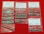 Yamaha 1974-1977 TY250 Polished Stainless Steel Engine Bolt Screw Kit Set. Fixed Price $31.35.
