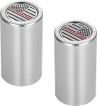 Figurati Designs FD73-DC-2545-SS Docking Covers American Flag Red Line Silver. Fixed Price $24.58.