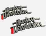 Oem Harley Dyna Softail Sportster Gas Fuel Tank Emblems Set Right & Left Badges. Fixed Price $99.95.