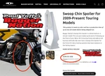 Paul Yaffe Chin Spoiler Air Cooled 2009-25 Touring Bagger Street Road Glide King. Fixed Price $169.95.