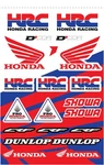 Dcor Universal Decal Sheet For Honda Hrc. Fixed Price $23.20.