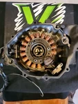 Oem Yamaha Stator Generator Cover & Pickup Coil 1996 Kodiak 400 4GB. Fixed Price $179.95.