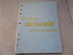 Suzuki Factory Service Manual 1989 GS500E 99500-34060-03E. Fixed Price $17.98.