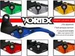 Suzuki GSXR600 GSX-R600 2004-2005 Vortex Adjustable Brake / Clutch Lever Set. Fixed Price $171.62.