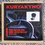 Kuryakyn Push Button Fuel Door Latch For Harley Touring Gloss Black 7428 New. Fixed Price $50.00.