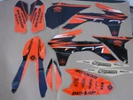 Flu Designs PTS5 Team Graphics Ktm Sxf Xcf 2013 2014 2015 125-450. Fixed Price $51.99.