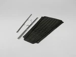 Vespa Centre Floor Rubber Mat, Stainless Strips & Screws Set P125X P150X P200E. Fixed Price $37.81.