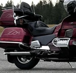 Left Right Rear Raw Black Primer Side Covers Panels 4 Honda Gl 1500 Goldwing Abs. Fixed Price $99.00.