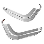 For Harley-davidson Tri Glide 2009-2018 Kuryakyn Rear Chrome Bumper Accents. Fixed Price $113.99.