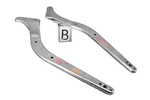 08 Harley Softail Fatboy Back Rear Fender Frame Strut Cover Set Chrome. Fixed Price $129.99.
