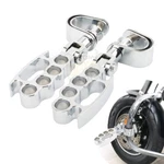 Chrome 1-1/4" Highway Engine Guard Crash Bar Foot Pegs Pedals For Harley Touring. Fixed Price $31.19.