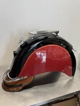 2002-2003 Indian Chief Rear Fender Red/black. Excellent. With Extras. Fixed Price $1100.00.