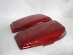 24-25 Harley Davidson Street Glide Road Saddlebag Lids Whiskey Fire. Fixed Price $349.99.