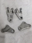 Yamaha YZ250F Upper & Lower Engine Mount Brackets 2019-2023. Fixed Price $30.00.