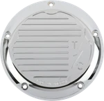 Thrashin Supply Derby Cover Chrome Finned TSC-3017-3. Fixed Price $170.95.