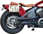 Klock Werks KWS-04-0392 Number Plate Kit. Fixed Price $99.95.