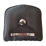 Nos Harley 52541-87A Softail Sissybar Backrest Pad W/ Concho 1987-1999 Evo Fxst. Fixed Price $192.37.